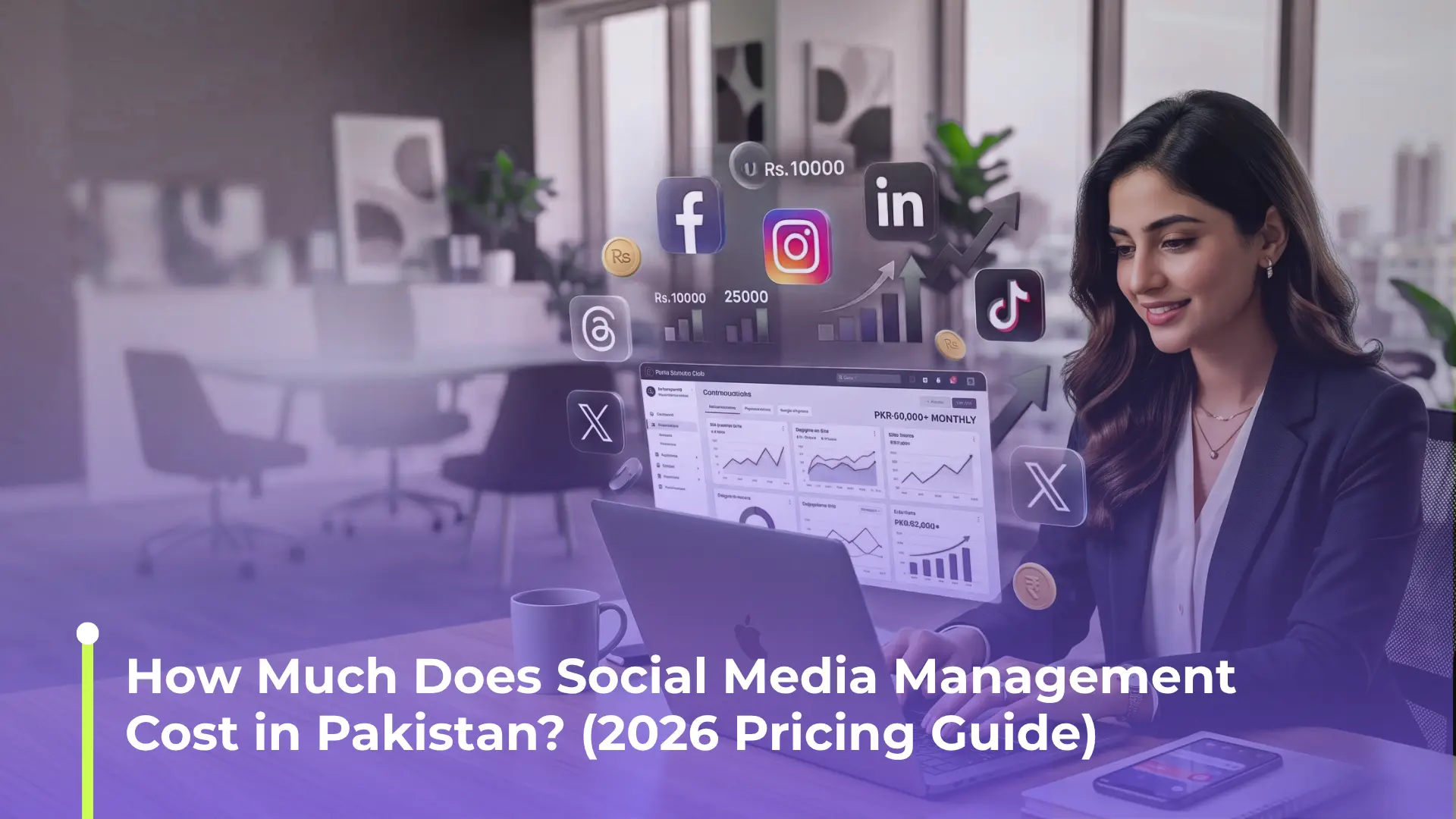 Social media management cost in Pakistan 2026 pricing guide